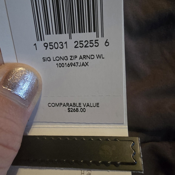 Coach Leopard Print Tote Bag And Wallet Set - Black and Gray - Picture 7 of 15